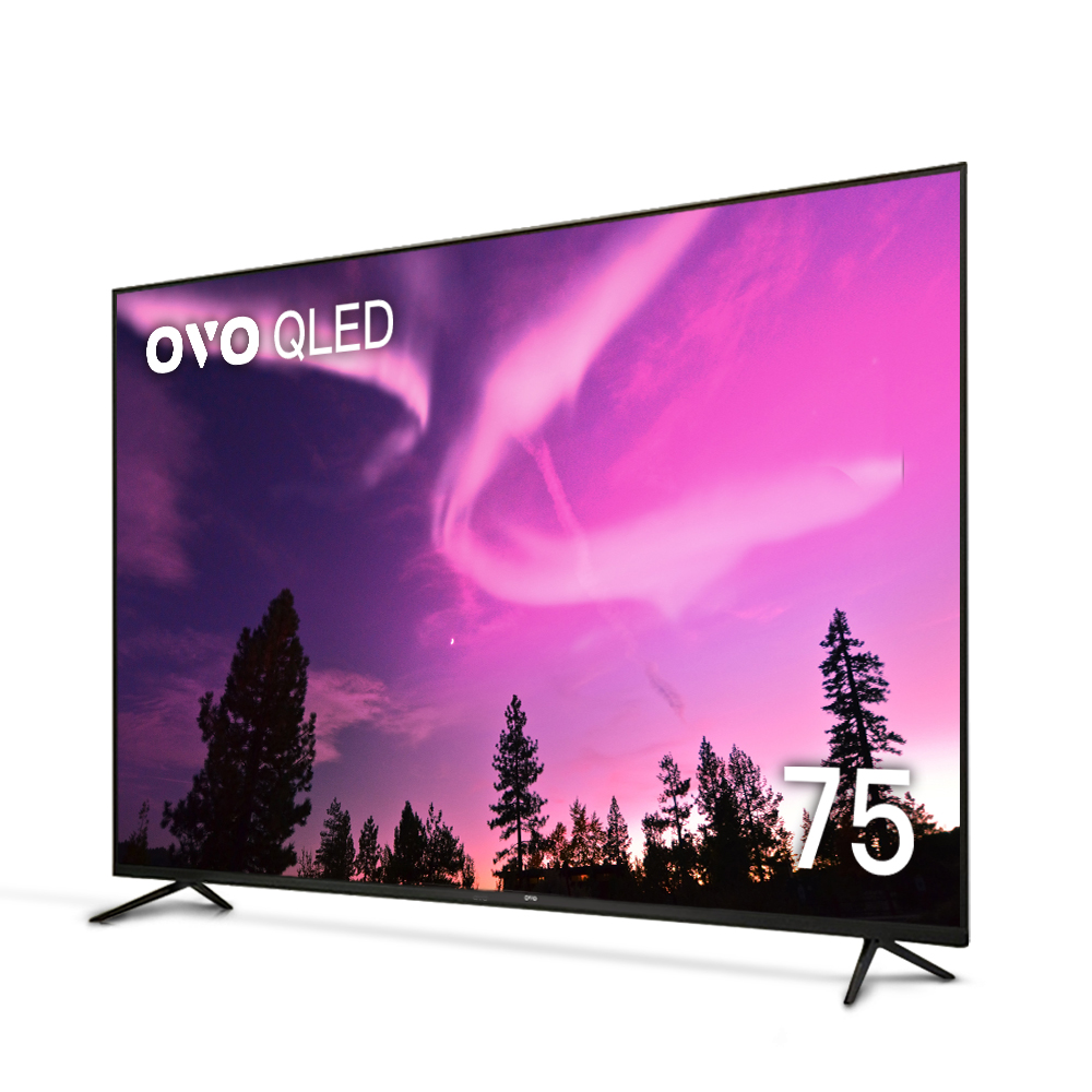 【OVO】75型QLED量子電視 T75 智慧聯網顯示器